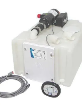 Iii Msd Waste Holding Tank 16a 12v White 30.5 x 35.6 x 45.7 cm unisex - Jabsco - FashionsVida