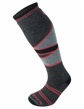 Chaussettes Longues S2smwe Mid Eco Half Grey EU 38-41 - Lorpen - FashionsVida