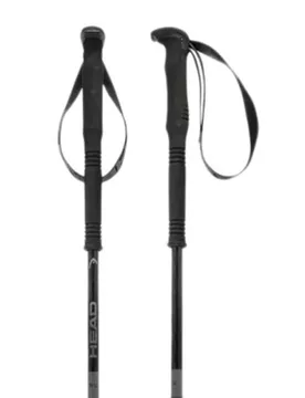 Bâtons Crux Carbon Carbon / Reflective 105-140 cm Homme - Head - FashionsVida