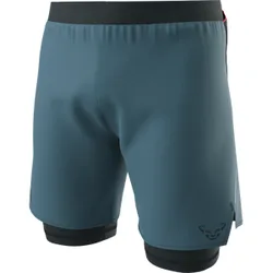 Alpine PRO 2IN1 Laufshorts Herren Mallard Blue Gr. S