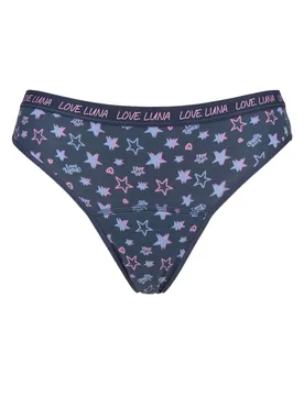 Pack Girl's First Period Bikini Brief Denim 10-11 Years - Blue - Size: 10-11 Years - Love Luna - FashionsVida