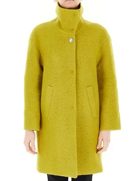 Cappotto misto lana LIU JEANS VERDE LIME 40 - Liu jo - FashionsVida