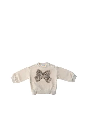 MAYORAL Felpa con inserto BEIGE 2A - Mayoral - FashionsVida