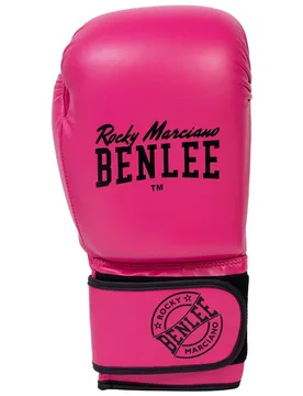 Gants De Boxe Artificiels Cuir Carlos Pink 14 oz - Benlee - FashionsVida