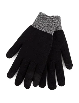 Mens Stretch Knitted SmarTouch Gloves - - Size: ONESIZE - totes - FashionsVida