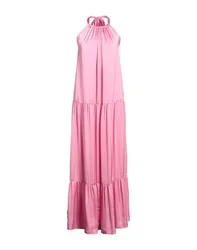 Maxi-Kleid Damen Rosa 32,34,36,38,40 Damen