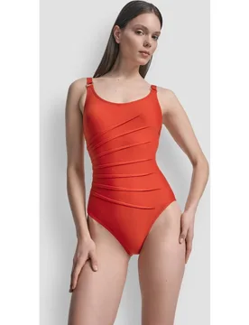 DKNY - Bañador pliegues estrella - DKNY - FashionsVida