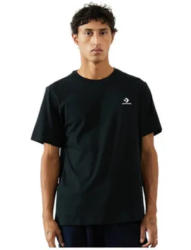 T-Shirts & Poloshirts T-Shirt Go-To Embroidered Star Chevron 100% Coton Eu S;Eu M;Eu L;Eu Xs Male - Converse - FashionsVida