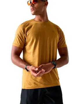 Persisttee camiseta montaña manga corta hombre Marron - Dare2b - FashionsVida