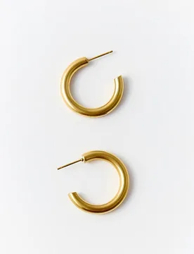Sfera - Aros mediano bañados oro - Sfera - FashionsVida