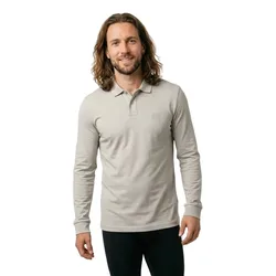 Polo A Maniche Lunghe Passerby 10256683 Orange Open Grey XL