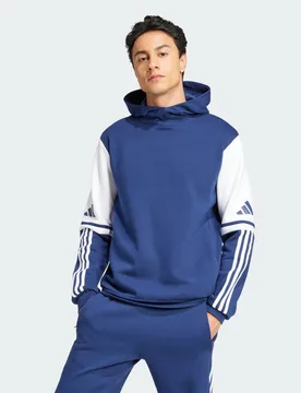 Felpa con cappuccio Squadra 25 Sweat 2XL Team Navy Blue 2 / White - Adidas - FashionsVida