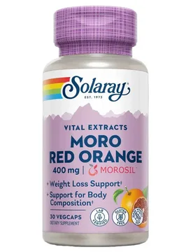 Capsules Morosil™ Moro Red Orange 400mg 30 Unités - Solaray - FashionsVida