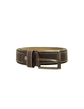 Ceinture en cuir marron 85 - Luise Steiner - FashionsVida