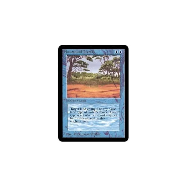Phantasmal Terrain Alpha - Magic: The Gathering - FashionsVida