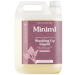 Washing Up Liquid Refill - Uplifting Rhubarb & Lemon - 5L