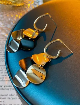 Fashion Elegant Hollow-Out Geometric Square Earrings Women’s Metal Stud Jewelry Holiday Party Gift - Aliexpress - FashionsVida
