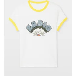 Zadig & Voltaire - Camiseta de mujer estampada de manga corta de algodón