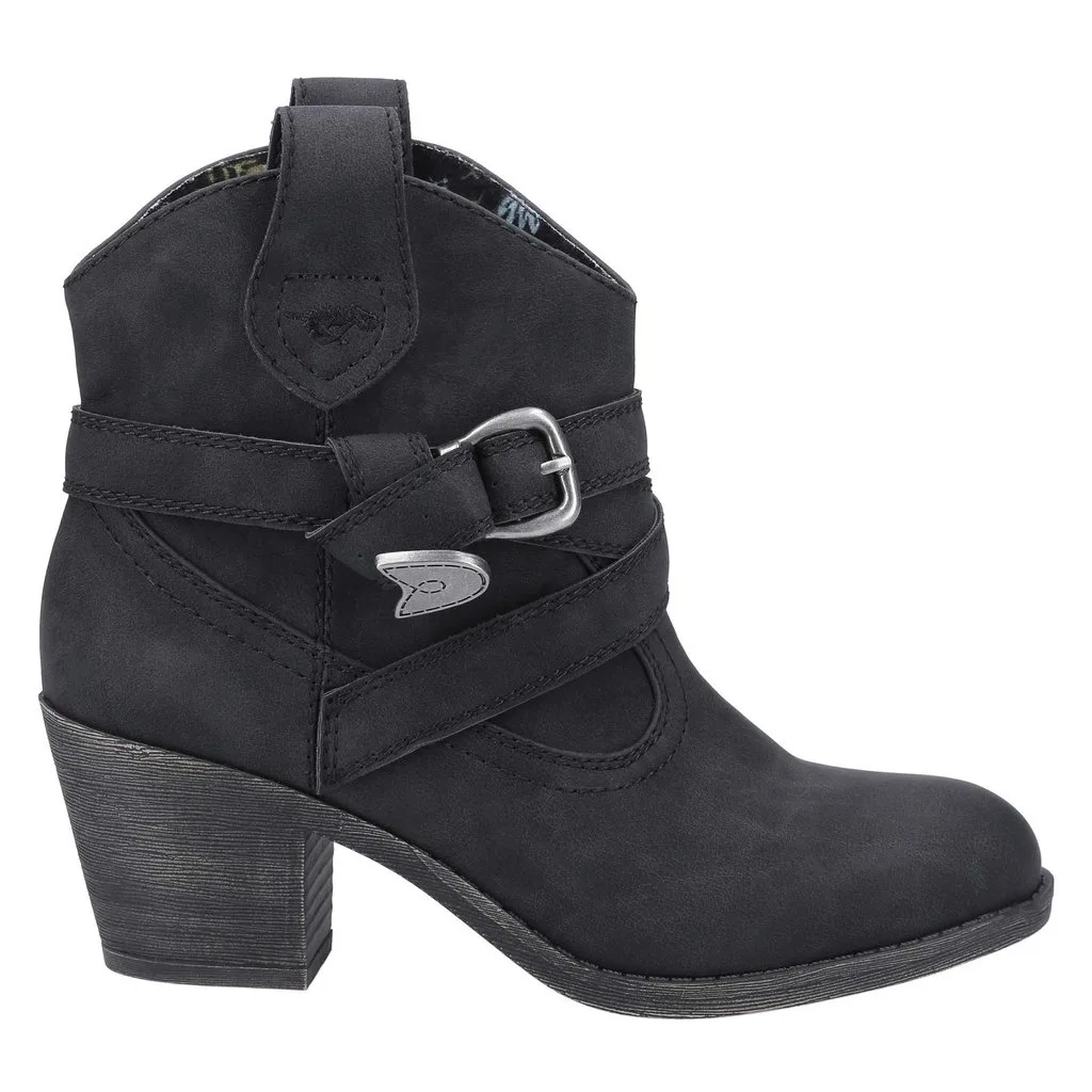 Womens/ladies Satire Ankle Boots (Black) - Size Uk 7 - Rocket Dog - FashionsVida