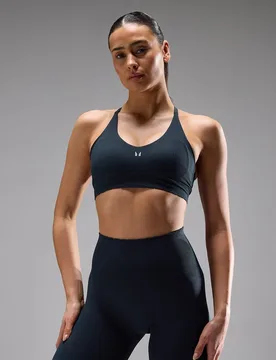Sujetador deportivo Tempo Ultra Seamless para mujer de MP - Deep Midnight - XS - MyProtein - FashionsVida