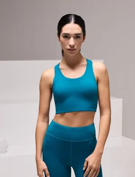 Top de training con mesh de mujer - Boomerang - FashionsVida