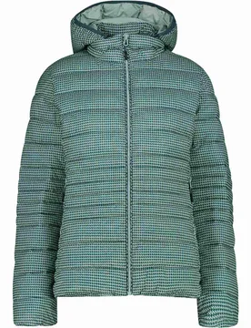Woman jacket zip hood chaqueta outdoor mujer Verde (40) - CMP - FashionsVida