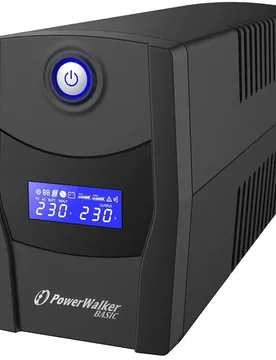Ups Powerwalker Basic Vi 1000 Stl 600w Black One Size unisex - Bluewalker - FashionsVida