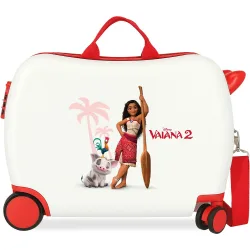 Maleta infantil Vaiana and Friends rígida con capacidad de 34L