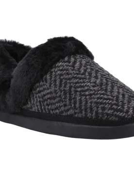 Oslo Womens Black Slippers - Size Uk 4 - TOMS - FashionsVida