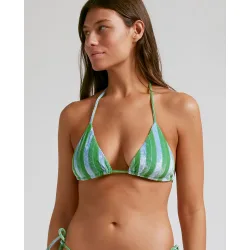 Top de bikini triángulo Divino con estructura y foams extraíbles