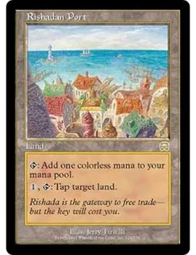 Rishadan Port (foil) Mercadian Masques - Magic: The Gathering - FashionsVida