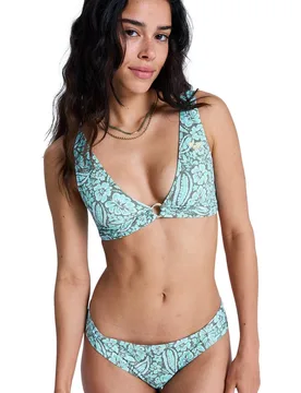 Top de Bikini de mujer Wildside Paisley - Roxy - FashionsVida