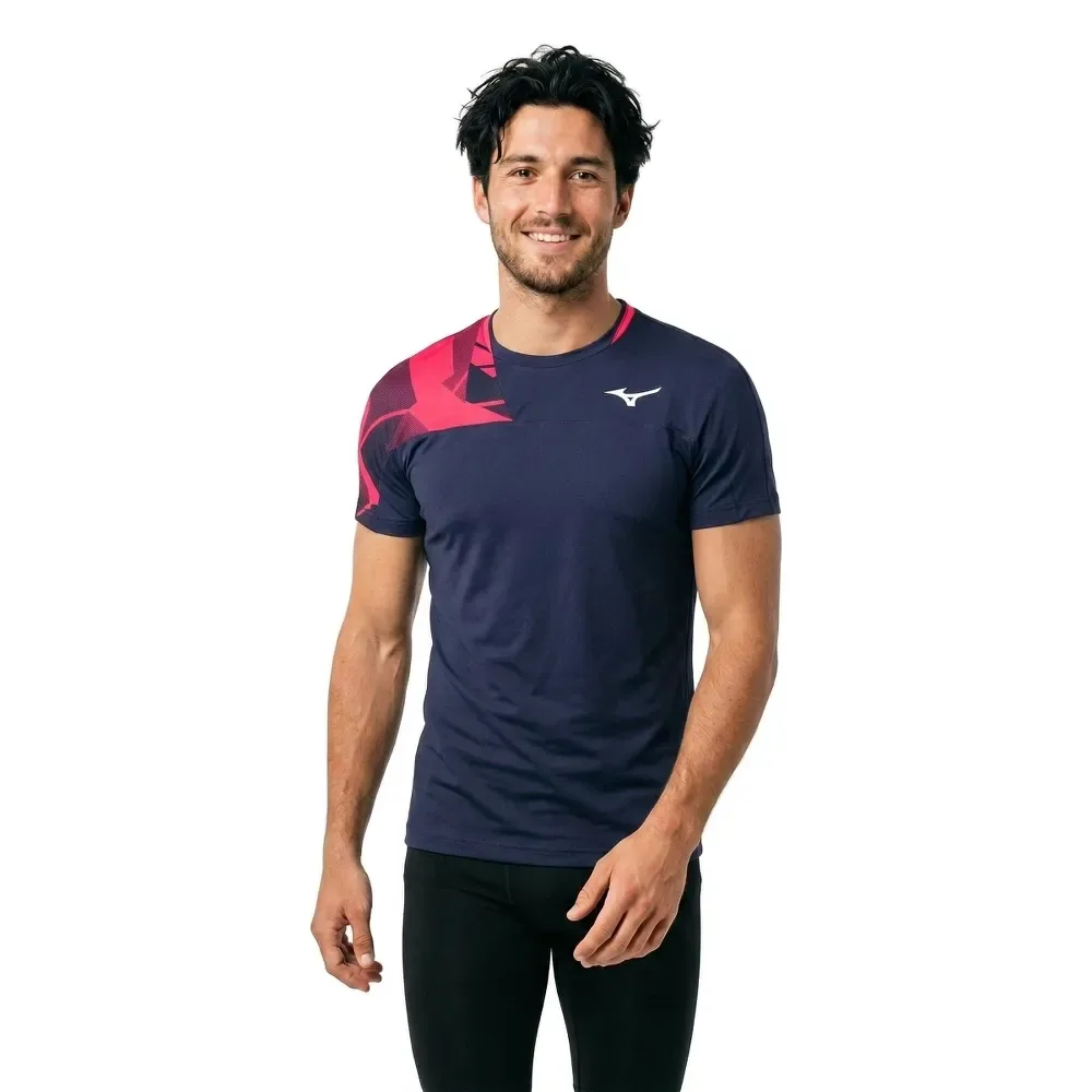 Daybreakers Shadow Short Sleeve T-shirt Odyssey Gray M - Mizuno - FashionsVida
