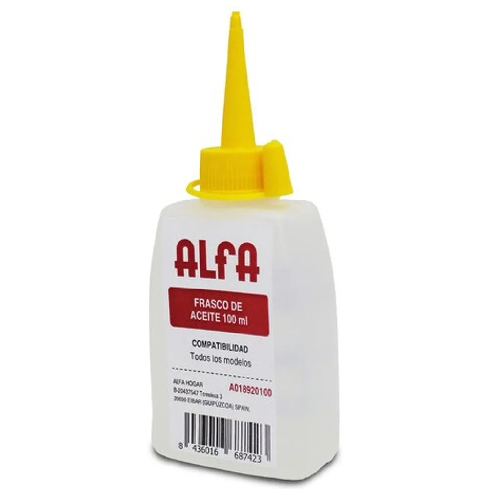 Aceite para máquinas de coser - Alfa - FashionsVida
