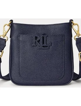 Bolso cruzado Cameryn pequeño de piel granulada - Lauren Ralph Lauren - FashionsVida