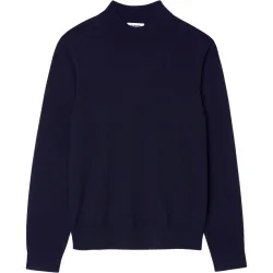 Jersey de hombre de lana de cuello alto