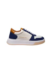 Scarpe Uomo Harrow Man-Blue White Cognac