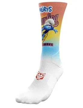 Smurfs Smurfing Socks Multicolour UK 2.5-6 Men,Women - OTSO - FashionsVida