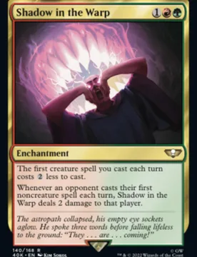 Shadow in the Warp (Surge Foil) Universes Beyond: Warhammer 40000 - Magic: The Gathering - FashionsVida