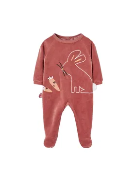 Boboli Pelele A Maniche Lunghe Velour Boiler 9 Mesi - BÒBOLI - FashionsVida