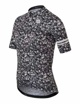 Maglia A Maniche Corte Mini Flower Essential Black - AGU - FashionsVida