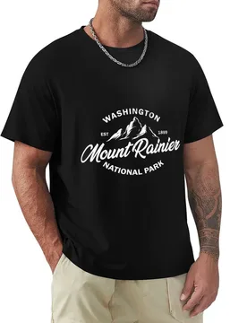 Mount Rainier T-Shirt Plus Size Non-Shrink T-Shirt - Aliexpress - FashionsVida