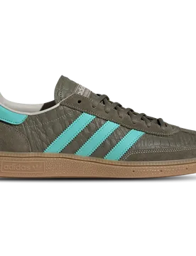 Handball Spezial Herren Sneaker - Grün - Größe 43 1/3 - Leder Green 43 1/3 - Adidas - FashionsVida