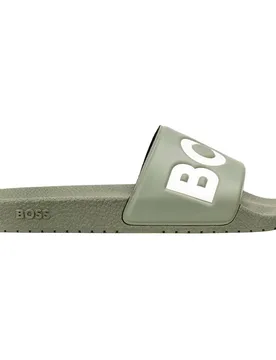 Claquettes Aryeh 10251721 Open Green EU 42 - BOSS - FashionsVida