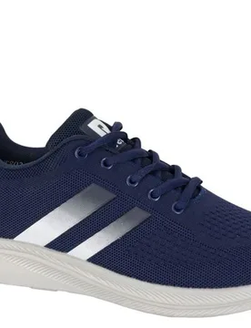 Planet Mens Trainers - Navy Textile - Size Uk 6 - DEK - FashionsVida