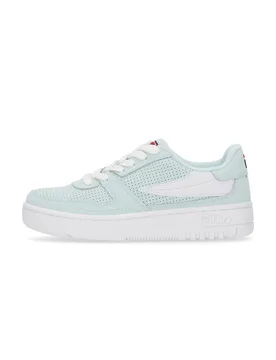 Scarpa Bassa Donna Fxventuno Perfo Low Wmn Blue Glass - Fila - FashionsVida