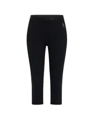 Pantaloni da donna 3/4 Merino 200 nero XL