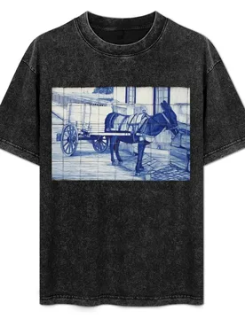 Portuguese glazed tiles T-Shirt Quick Dry Training Short Sleeve Tee - Aliexpress - FashionsVida