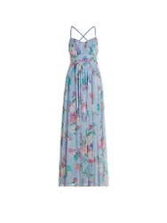 Abendkleid blau 32 Damen
