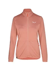 Chaqueta polar de mujer Puez Cammino Polarlite rosa 36